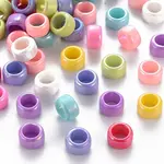 Opaque Acrylic European Beads