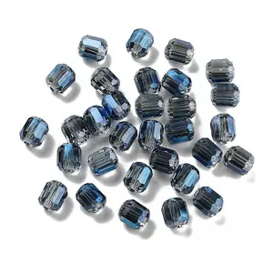 Electroplate Column Glass Beads