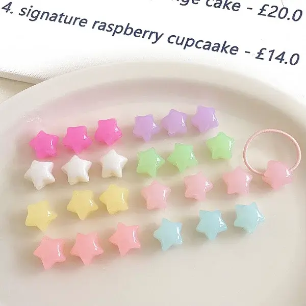 Opaque Acrylic Beads