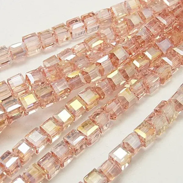 Electroplate Glass Beads Strands