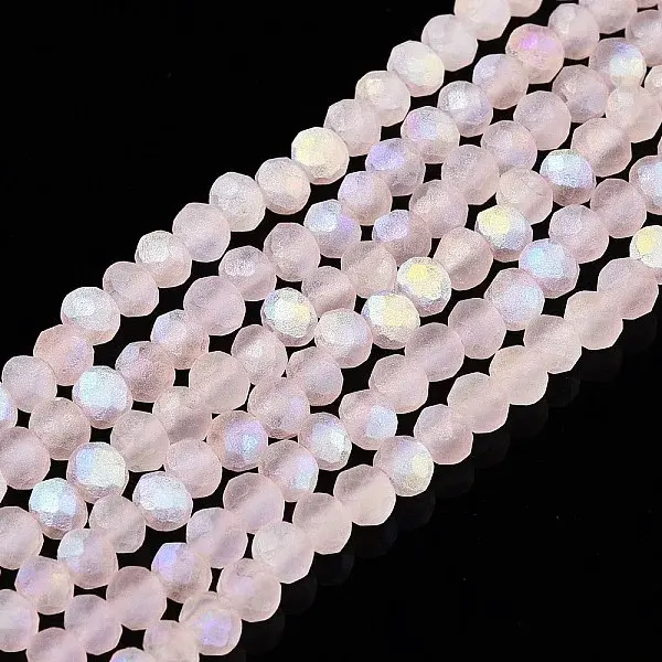 Transparent Glass Beads Strands