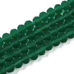 Transparent Glass Beads Strands