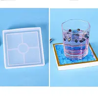 DIY Square Coaster Silicone Molds