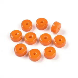 Opaque Solid Color Glass Beads