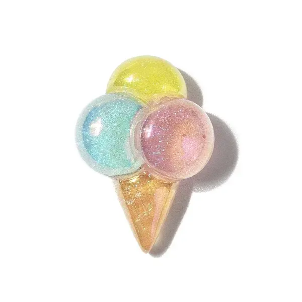 Summer Theme Opaque Resin Cabochons