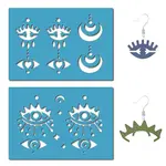 Acrylic Earring Handwork Template