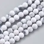 Natural Howlite Beads Strands