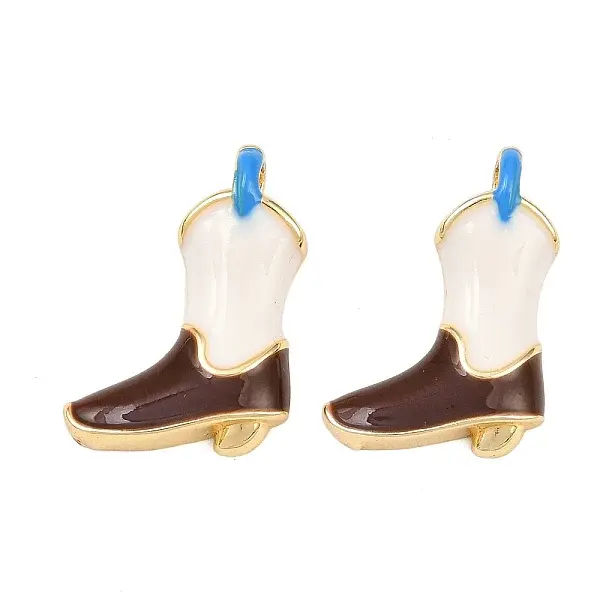 Brass Enamel Pendants