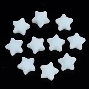 Flocky Acrylic Beads