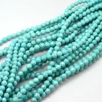 Natural Howlite Round Beads Strands