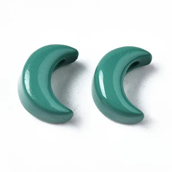 Spray Painted Brass Charms