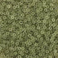 Frosted Colors Glass Seed Beads