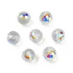 Transparent Electroplate Glass Beads