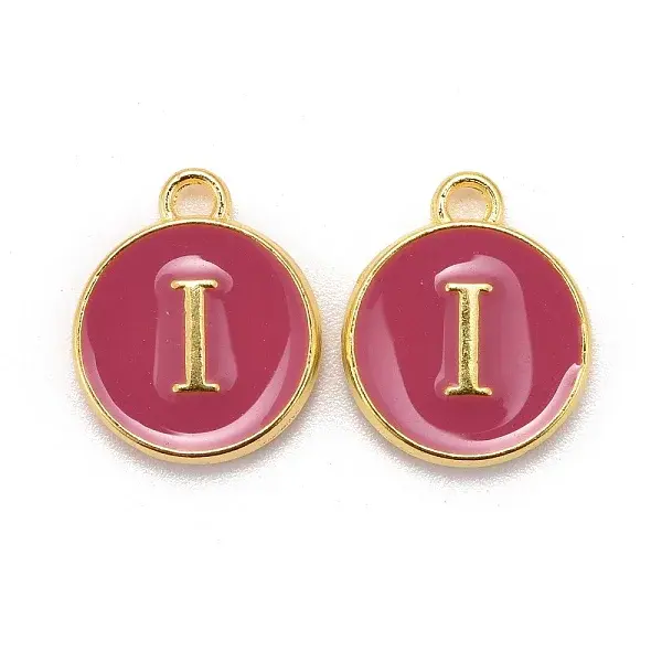 Golden Plated Alloy Enamel Charms
