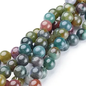 Natural Indian Agate Beads Strands