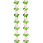 Transparent Glass Bead Strands