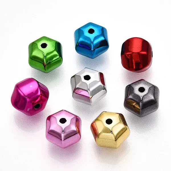 UV Plating Opaque Acrylic Beads