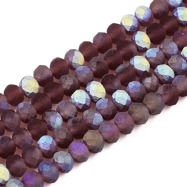 Transparent Glass Beads Strands