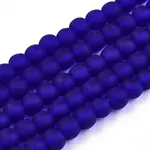 Transparent Glass Beads Strands