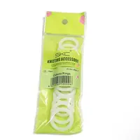 PE Plastic Locking Stitch Marker Rings DIY Knitting Tools Crochet Accessories