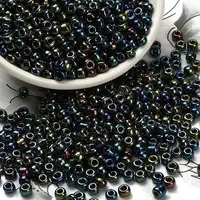 FGB 8/0 Grade A Round Glass Seed Beads