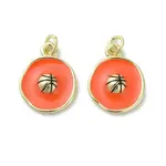 Brass Enamel Pendants