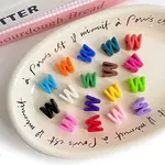 Opaque Acrylic European Beads