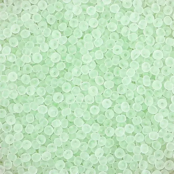 Frosted Colors Glass Seed Beads