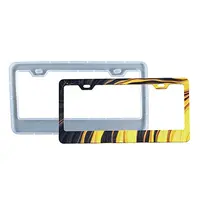 License Plate Frame Silicone Molds