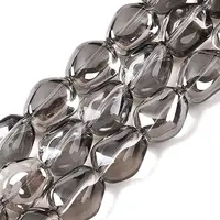 Electroplate Glass Beads Strands