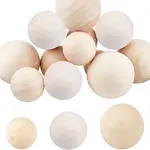 Natural Wooden Round Ball