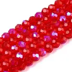 Electroplate Glass Beads Strands