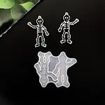 Skull DIY Silicone Pendant Molds