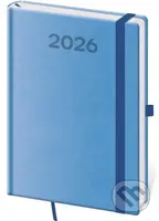 Denní diář Print Pop 2026 (světle modrý) (A5)