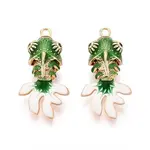 Brass Enamel Pendants