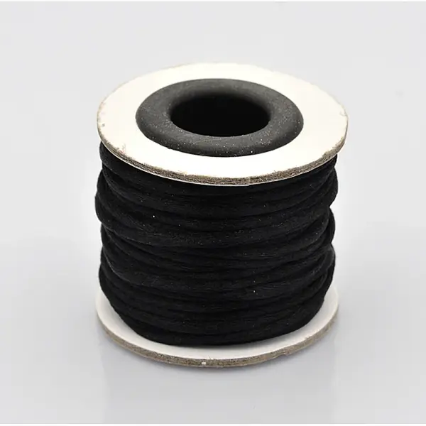 Macrame Rattail Chinese Knot Making Cords Round Nylon Braided String Threads