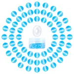 DIY Synthetic Moonstone Beads Stretch Bracelet Making Kits