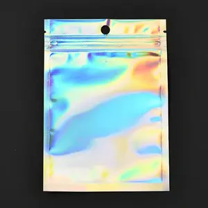 Rectangle Zip Lock Plastic Laser Bags