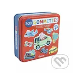 AUZOU 300 odlepiteľných nálepiek v kovovej krabičke - DOPRAVNÉ PROSTRIEDKY