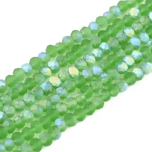 Transparent Glass Beads Strands