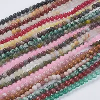Natural Mixed Gemstone and Dyed Jade Beads Strands