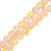 Transparent Glass Beads Strands