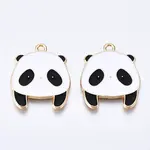 Alloy Enamel Pendants