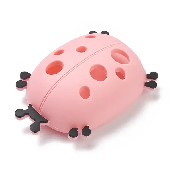 Silicone Cosmetic Brush Storage Rack Portable Washing Tool