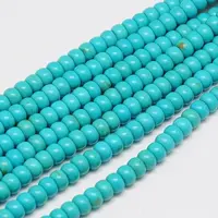 Synthetic Turquoise Beads Strands