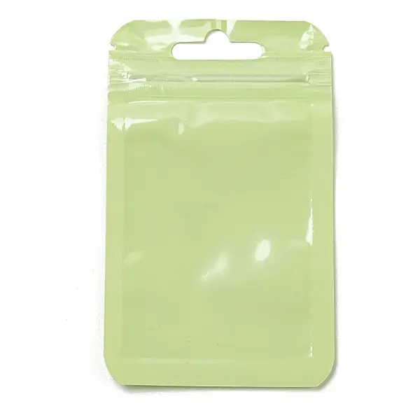 Rectangle Plastic Yin-Yang Zip Lock Bags