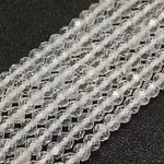 Natural White Topaz Beads Strands
