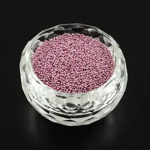 Color Plated DIY 3D Nail Art Decoration Mini Glass Beads