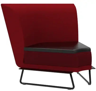 RIM rohový segment 60° s čiernou doskou MDF ORGANIX Corner OX 5272