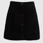 Čierna detská menčestrová sukňa GAP